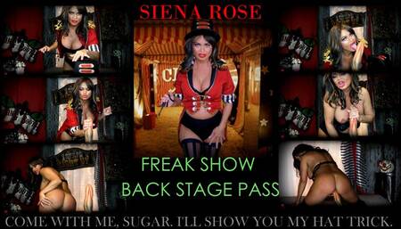 Freakshow Backstage Pass