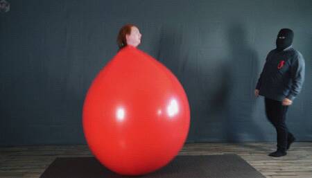 Bondage with red ball part 2