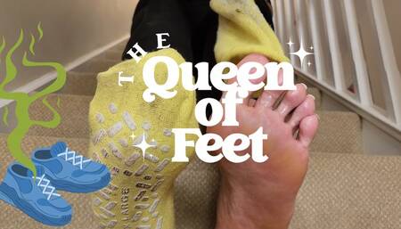 FRIEND, CAN YOU RUB MY STINKY SOLES?