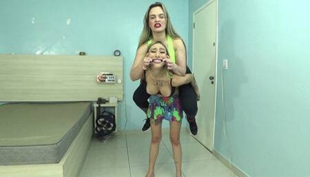 FEMALE DOMINATION LIFT AND CARRY BY SCARLETE BRANCO AND AKEMYCRUEL PART3 FULL HD - CAM BY JRPLAY