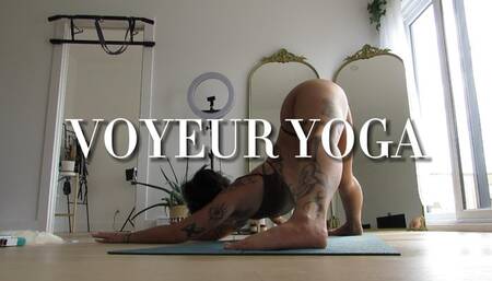 Horny Voyeur Fantasy Yoga