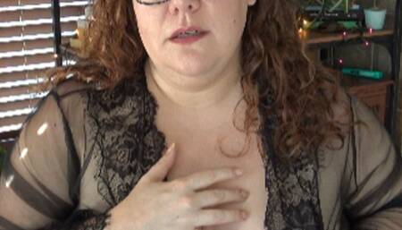 Big natural breast JOI tease