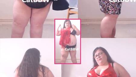 LARGE BBW Trying on New Clothes - TRYOUT HAUL #3 - part 2 (MP4)