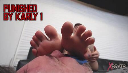 Karly - Punished under Karly's Feet 1 - HD 1080p MP4