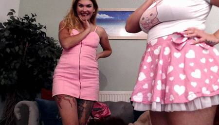 Your Girlfriends Dress You Up As The Perfect Sissy Slut