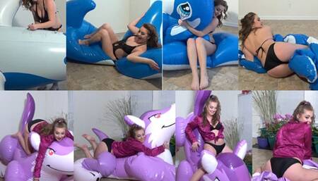 Presley Inflatable Toys Deflate Combo HD MP4