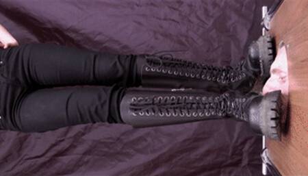 Face trampled under Doc Martens boots (part 4 of 5), flo225x 1080p