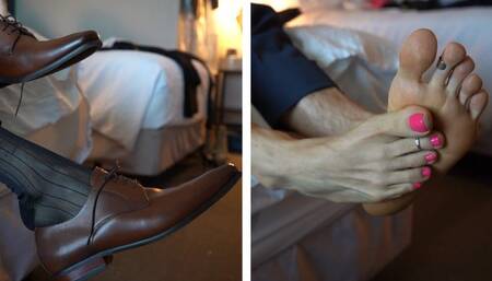 Masc Feet JOI w WolfPause