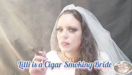 Lilli is a Cigar Smoking Bride - SFL061