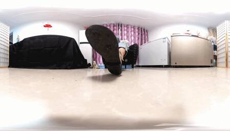 Ella Two Sandals Shame Dwarf Slaves 360 VR