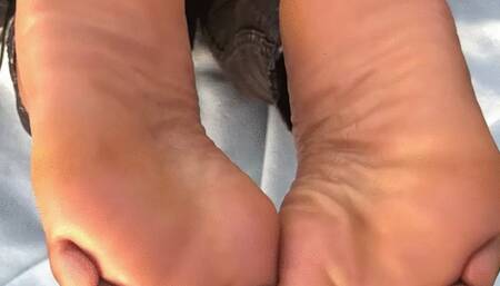 Elle's Ebony Footjob Compilation