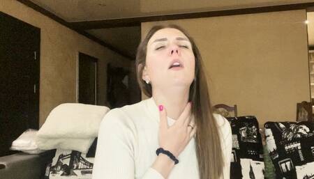 The cough is tearing my throat apart !