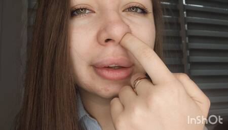 booger hunter looking for his prey