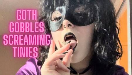 Goth Gobbles Screaming Tinies