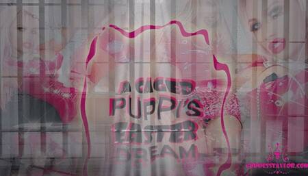 A Caged Puppi's Easter Dream
