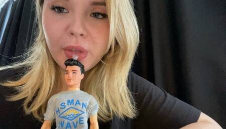 spit shower for shrinked man