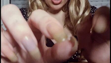 Nails Destroying Apple