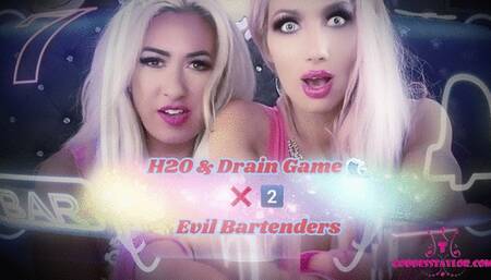 H2O & Drain Game X2 Evil Bartenders