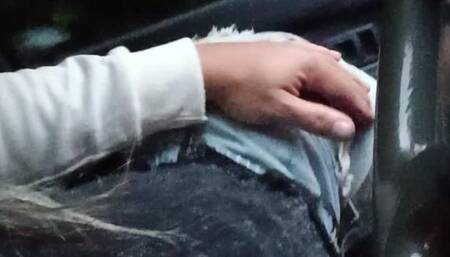 sucking cock in car part 2