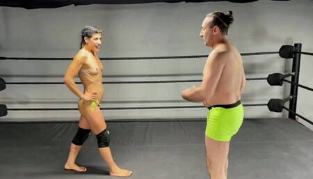 MW-1416 Bianca Blance vs Carlos competitive mixed wrestling WMV format