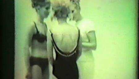 Catfight History 89 - 60's Gym wrestling