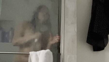 Minka Fox Coughing in the shower (croup)