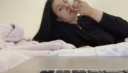 Coughing Fetish Video