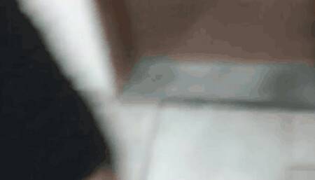 The blonde digs her long nails into her victim