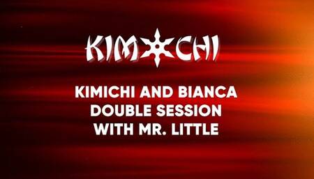 KimChi and Bianca Blance Double Session with Mr Little - WMV