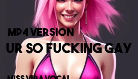 MP4 VERSION UR SO FUCKING GAY Micro mind fuck loop