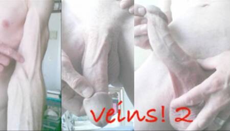 vein fetish 2 - arms, stomach and cock