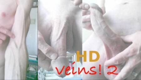 vein fetish 2 in HD - arms, stomach and cock