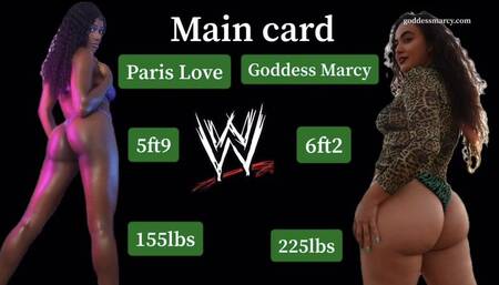 Competitive Wrestling AFT#3: Goddess Marcy VS Paris Love - Main Card
