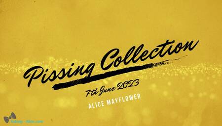 Pissing Collection 7th June 2023 - Solo Girl