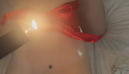 Wax Play with Hot Asian Cosplay Girl