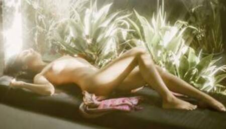 Small tits Middle Eastern MILF model Leighla Habib posed in hot lingerie