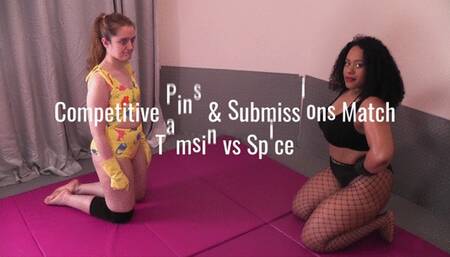 COMPETITIVE MAT WRESTLING Tamsin - Spice PINS & SUBMISSIONS