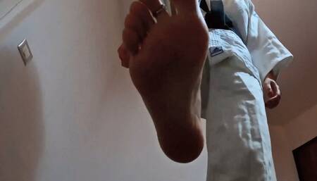 Ania POV giantess foot domination