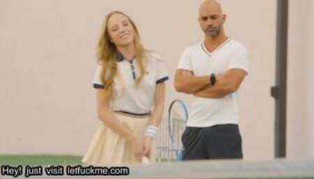 anal first anal for tennis student aubrey star