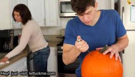 creampie brother fucks sister right next to mom! s3:e11