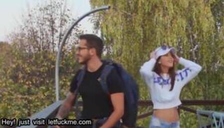 cumshot smoking hot sybil fills her wet pussy with huge cock