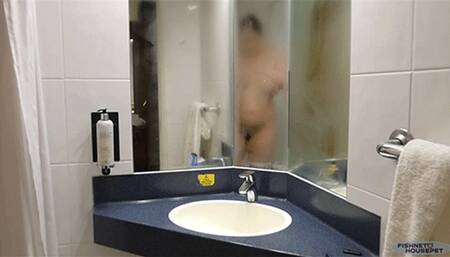 Spying On Coworker In The Shower