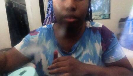 Teenie Watches from Jar as Giantess put on her Lipstick POV 4k