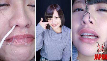 A Japanese Teen's Nose Fetish Odyssey, Moe HAZUKI