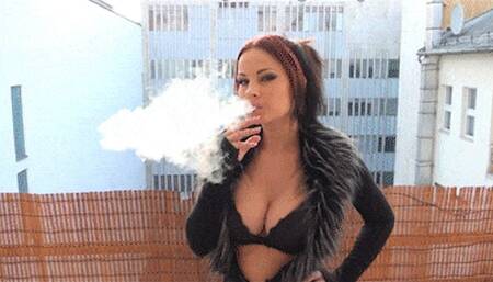 Smoking on the balcony - Remastered (MP4 FULL HD)