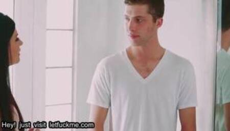 anal learning to suck cock & fuck before prom