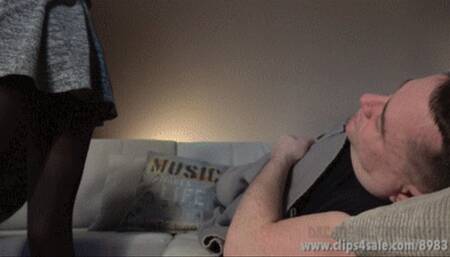 Alice's Tired Nylon Feet - (Full HD 1080p Version)