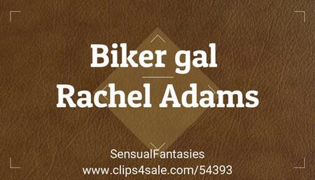 Biker gal Rachel Adams MP4