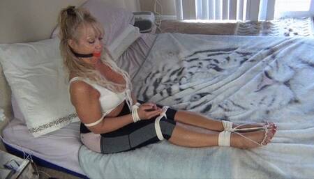 Julie Just Sittin Toe tied and Ggged Ropemarked Fantasy # 735