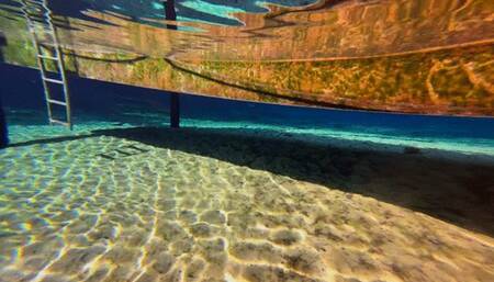 The gold vintage suit; looking for Esther Williams